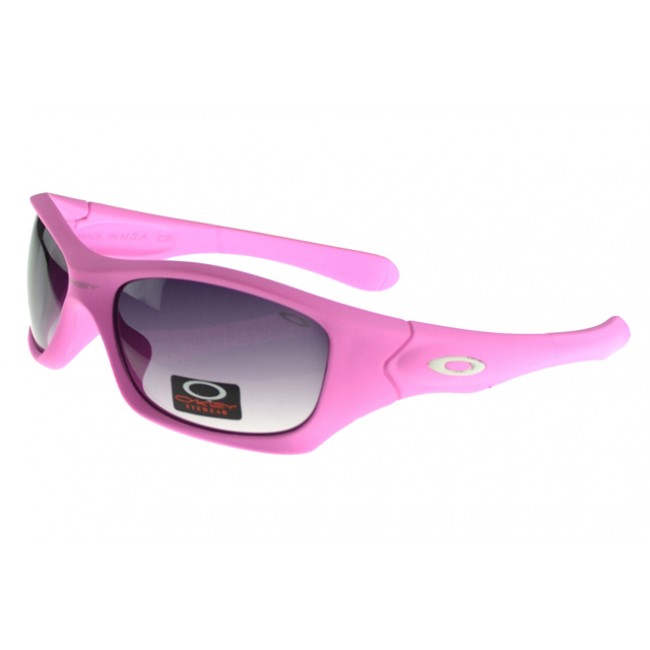 Oakley Asian Fit Sunglasses pink Frame blue Lens Top Quality