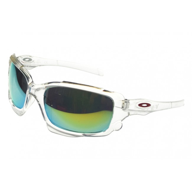 Oakley Asian Fit Sunglasses white Frame green Lens New Collection
