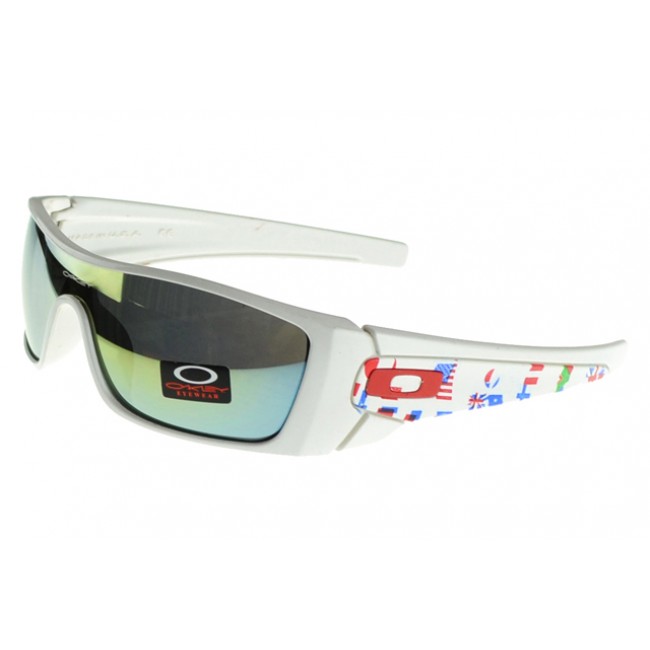 Oakley Batwolf Sunglasses white Frame green Lens More Fashionable