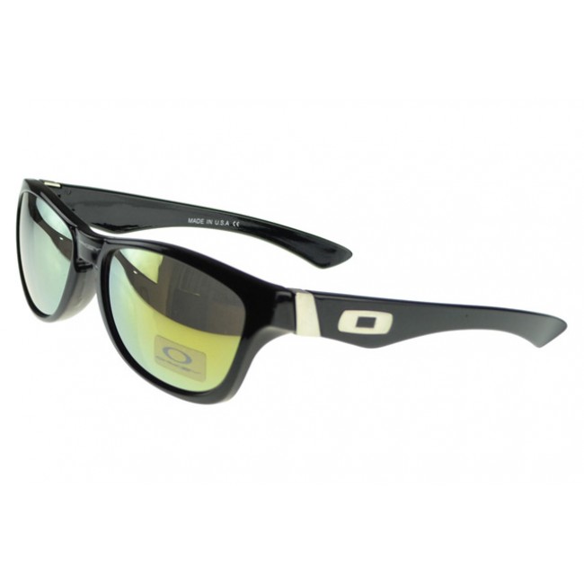 Oakley Frogskin Sunglasses black Frame yellow Lens Best Cheap