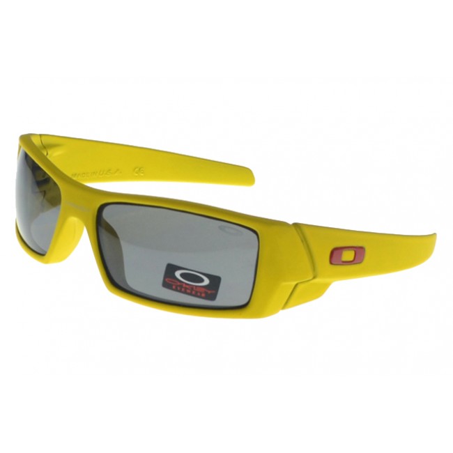 Oakley Gascan Sunglasses yellow Frame black Lens