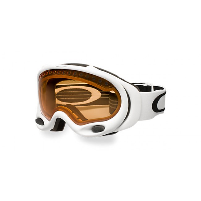 Oakley Goggles OO7001 A FRAME White/Orange Sunglasses