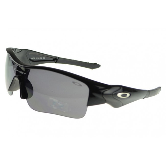 Oakley Half Straight Jaquetas Sunglasses black Frame grey Lens Street Fashion