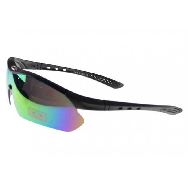 Oakley M Frame Sunglasses black Frame multicolor Lens Best Sale