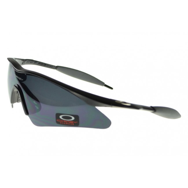 Oakley M Frame Sunglasses black Frame blue Lens Wholesale