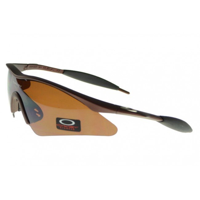 Oakley M Frame Sunglasses black Frame brown Lens Official
