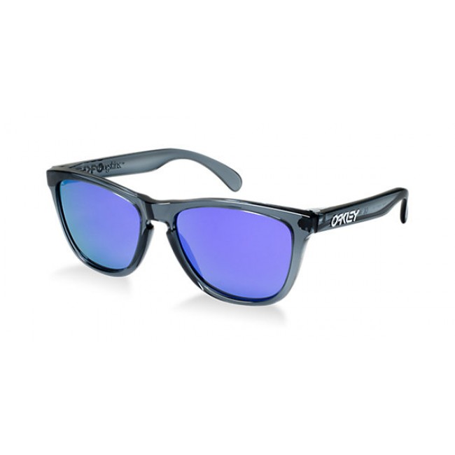 Oakley OO9013 FROGSKIN 55 Black/Purple Sunglasses