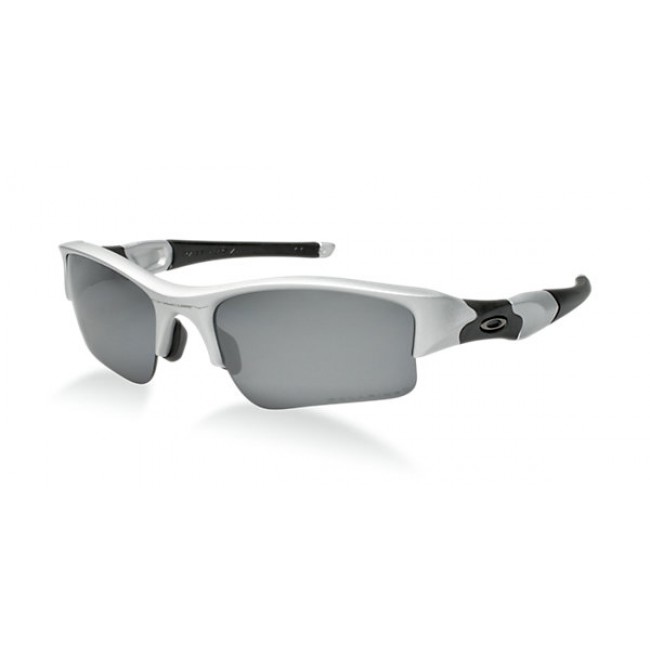 Oakley OO9115 ASIAN FIT FLAK JACKET XLJ Silver/Black Sunglasses