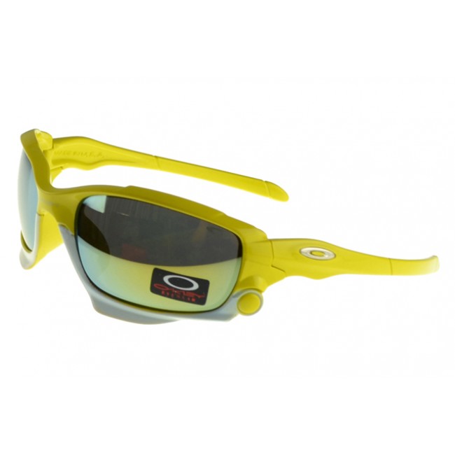 Oakley Monster Dog Sunglasses yellow Frame green Lens Designer Fashion