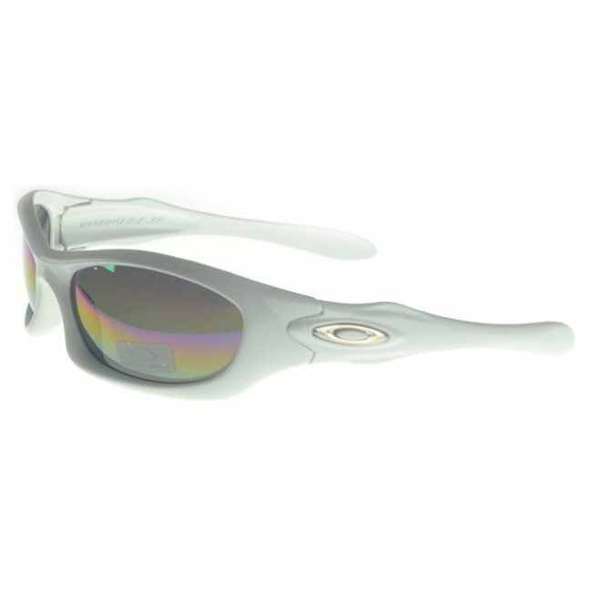 Oakley Monster Dog Sunglasses white Frame grey Lens USA Outlet