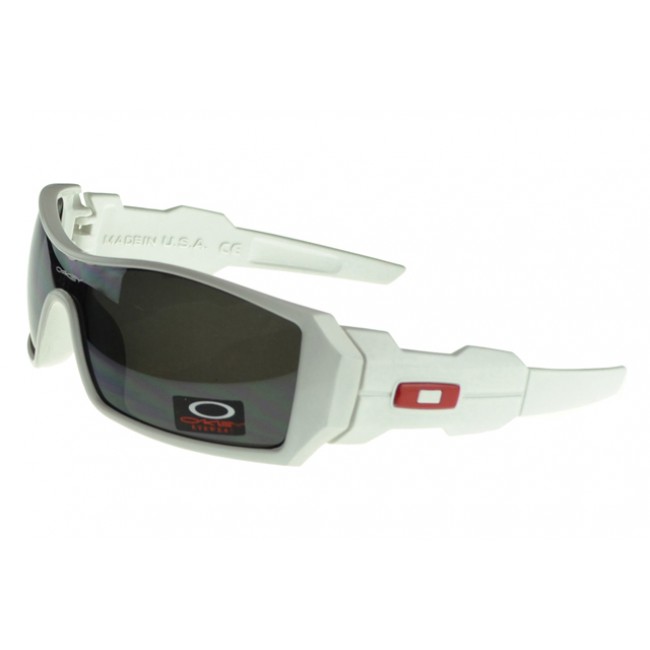 Oakley Oil Rig Sunglasses white Frame multicolor Lens Factory Outlet Online