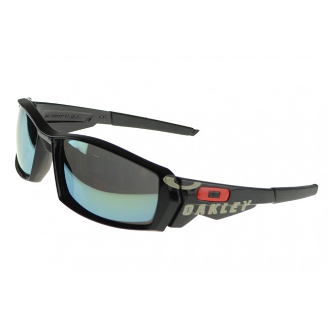 Oakley Oil Rig Sunglasses black Frame multicolor Lens Discount