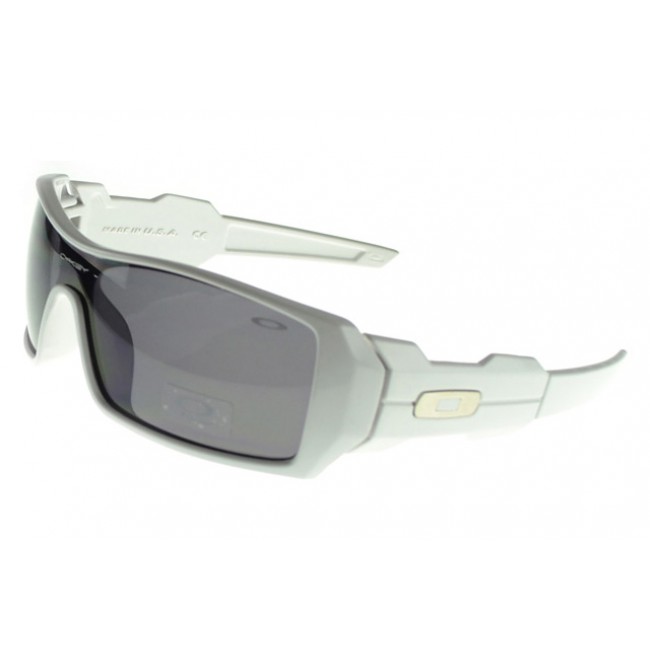 Oakley Oil Rig Sunglasses white Frame black Lens How Much Is Worth