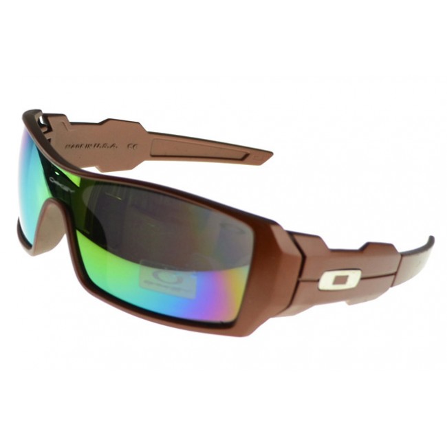 Oakley Oil Rig Sunglasses coffee Frame multicolor Lens Quality And Quantity