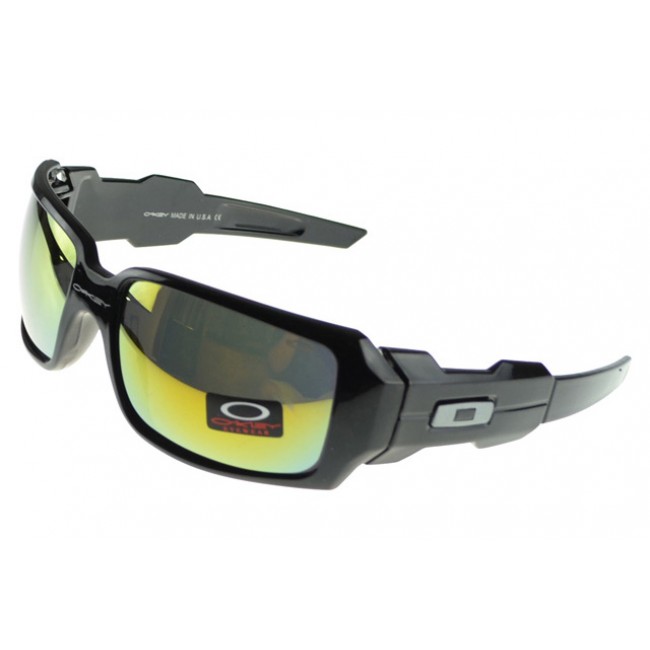 Oakley Oil Rig Sunglasses black Frame green Lens Clearance Sale