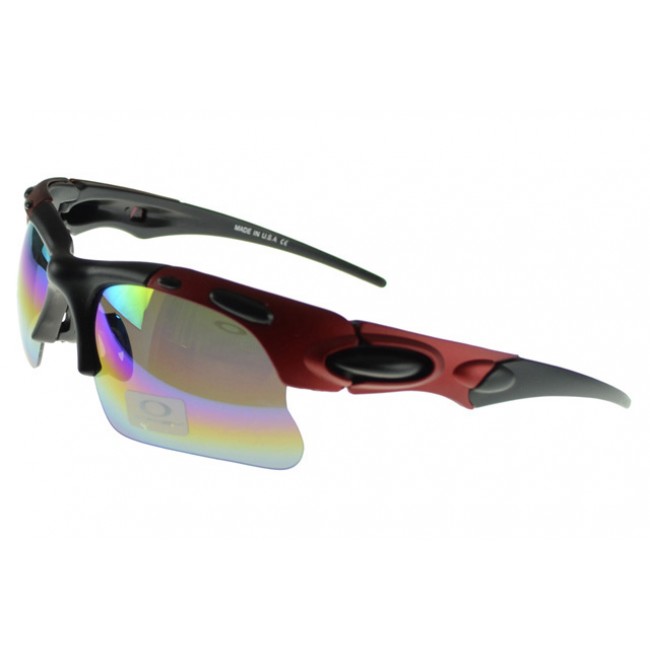 Oakley Radar Range Sunglasses red Frame blue Lens Cheap For Sale