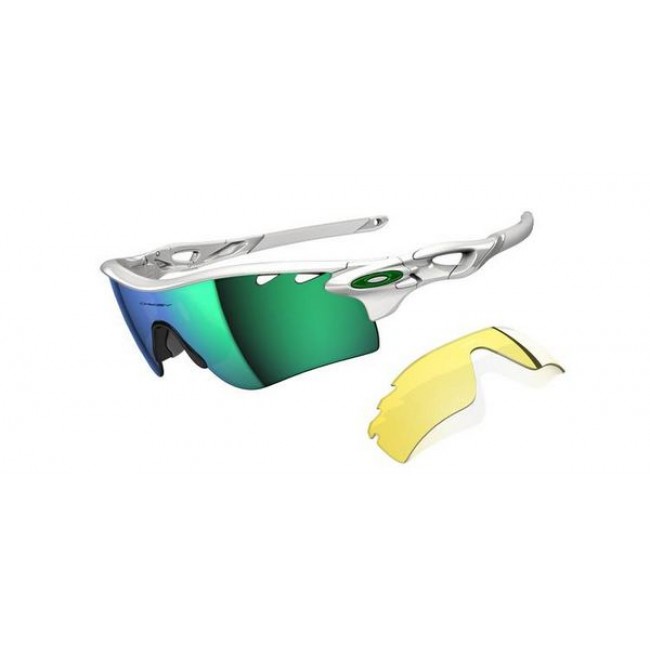 Oakley RadarLock Path Polished White Jade Iridium Sunglasses