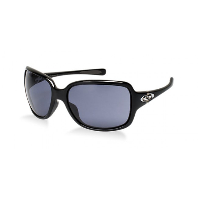 Oakley Women's OO9168 BREAK POINT Black/Grey Sunglasses