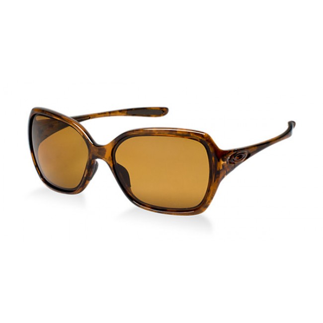 Oakley Women's OO9167 59 OVERTIME Brown/Bronze Sunglasses